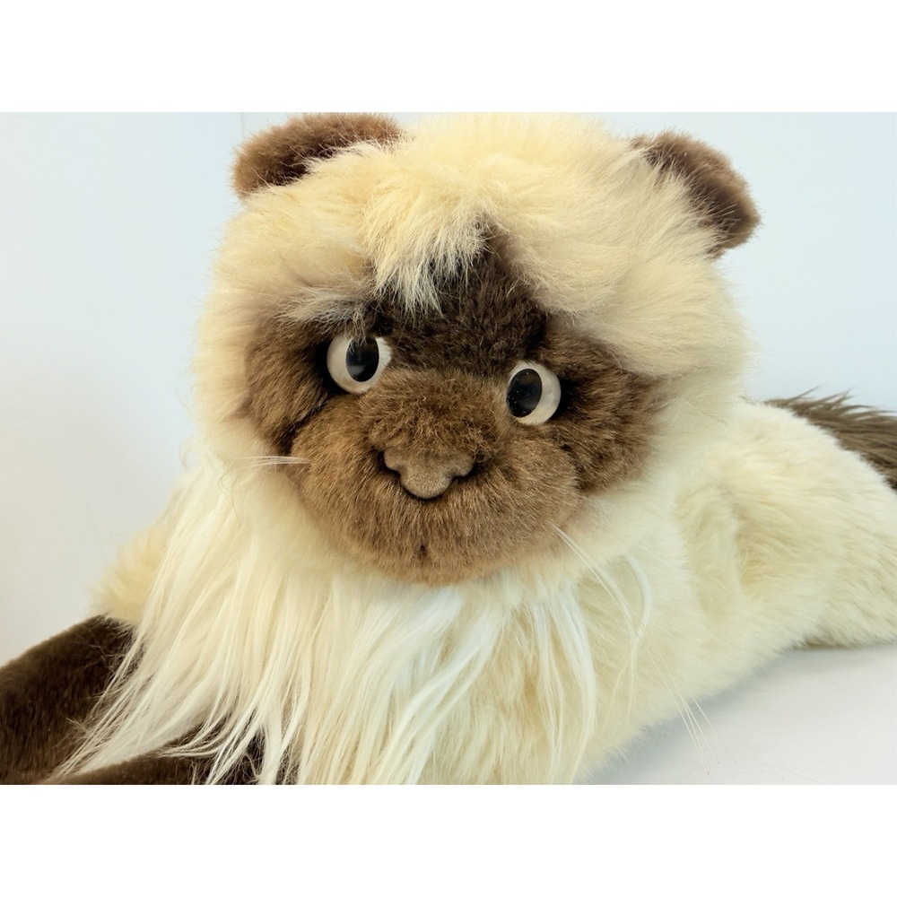 Retired Douglas Cuddle Toys Farley Ragdoll Cat 2031 Stuffed Animal Plush - Picture 2 of 9